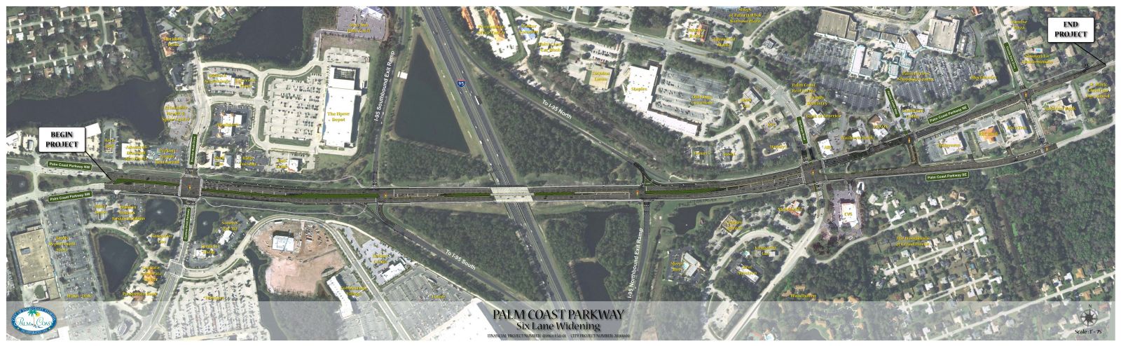 Palm Coast Pkwy widening to six lanes 2015